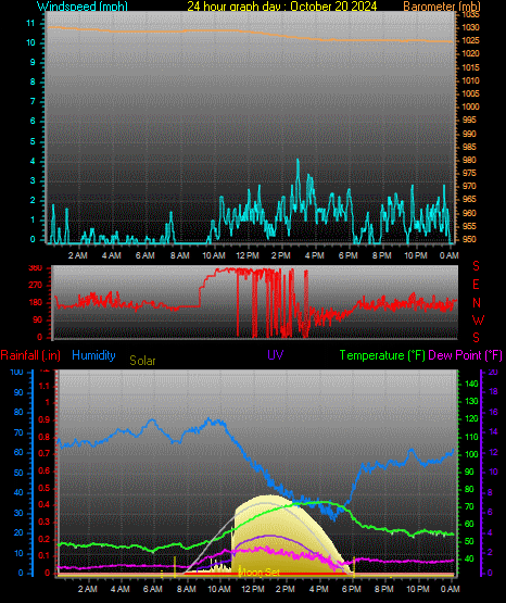 24 Hour Graph for Day 20