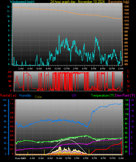 24 Hour Graph for Day 10