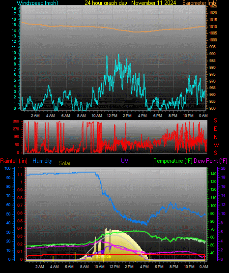 24 Hour Graph for Day 11