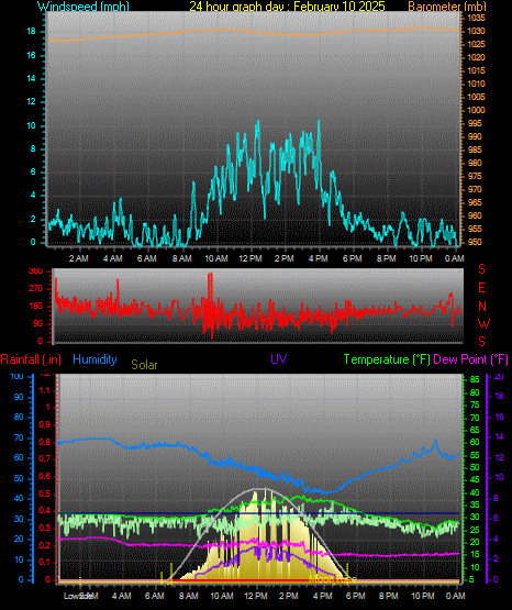 24 Hour Graph for Day 10