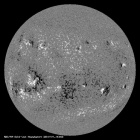 Latest SDO/HMI Magnetogram image of the Sun