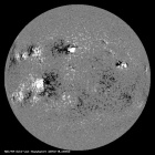 Latest SDO/HMI Magnetogram image of the Sun