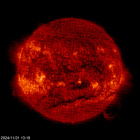 SOHO EIT 304 image of the sun