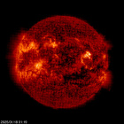 SOHO EIT 304 image of the sun